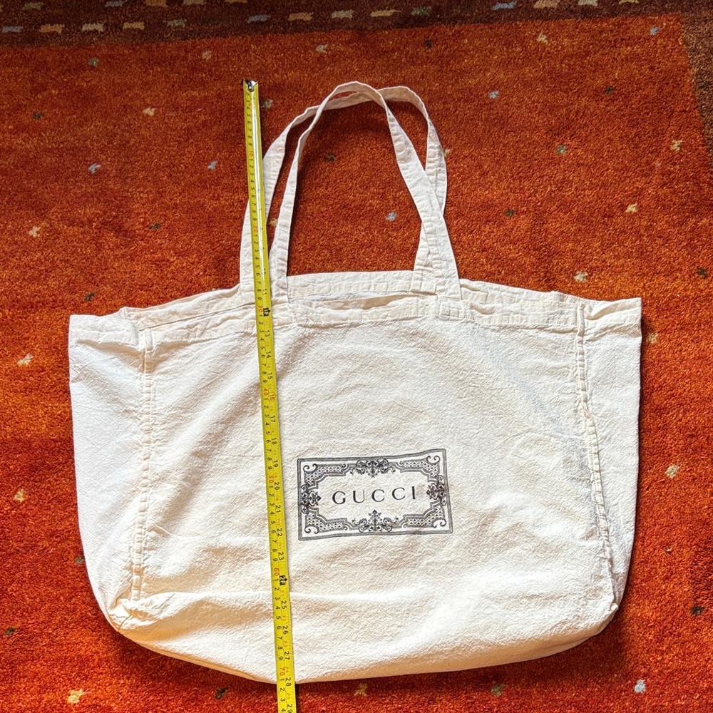 Gucci cotton tote bag